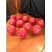 VINTAGE STUNNING ELEVEN (11) Artificial Faux Plastic Decorative Large Red Apples   253761105429
