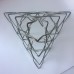 Vintage Wire PYRAMID Centerpiece Display for Fruit or Round Items 11" x 11"   153121326814