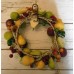 Sugared Fruit Wreath Candied Fruit Wreath Candied Glass Fruit Wreath Wall Decor   132728275327
