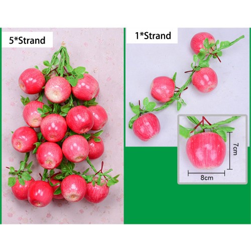 5 Strand Artificial Fake Fruits Vegetables Plants Home Wall Door Hanging Decor 