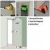 Wedge-It 3-in-1 Ultimate Door Stop Heavy Duty Lexan Plastic Rubber Shim    253311899707