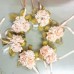 4X Bridesmaid Wrist Flowers Petals Wedding Sisters Decor Hand Garlands Yard Home   263745627274