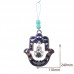 Turkish Blue Evil Eye Flower Dove Hamsa Hand Amulets Blessing Wall Hanging Decor   202372744668