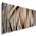 Modern Contemporary Abstract Metal Wall Art Sculpture  Brown Painting Home Decor   151011188615