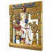 African Boy King Tut Egyptian Pharaoh Queen Ankhesenamun Wall Hanging Decor Art   292463253897