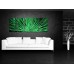 Metal Wall Art Modern Contemporary Abstract Sculpture Green Painting Home Decor   160881179136