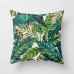 Green Tropical Plant Pillow Case Polyester Sofa Bed Cushion Cover Decorative CHK   263810504041