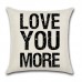 Vintage Motto Cotton Linen Throw Pillow Sofa Case Cushion Cover Home Decor   192107032452
