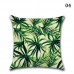 Bird Cushion Cotton Hot Case Sofa Plant Cover Throw Forest Linen Leaf Pillow   323396555523
