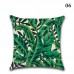 Bird Cushion Cotton Hot Case Sofa Plant Cover Throw Forest Linen Leaf Pillow   323396555523