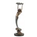 SPI Home Mermaid with Shell Tray above her head Sculpture Coastal Brass Statue   142672571368