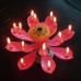 Joy Singing Music Birthday Candle Monolayer Lotus Candle Flowering Music Candle 1904819809115  323284207419