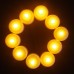 24x Yellow Flickering LED Tea Light Battery Candles Flameless Xmas Wedding Party   271598533665