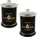 COFFEE & COCONUT Scented Ecosoy Candle Black Metro 30hr   132657238717