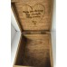 Personalised Wood Keepsake Memory Box 16cm Swirly Tree Valentines Gift Natural   251959640597