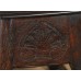 Antique Charles II Style Oak Joint Close Sewing Box Seat Stool Table c.1880   132556653659
