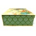 Punch Studio Flap Rectangle Flip Top Nesting Box Wild Bird Floral 61956 Small   292646516795