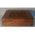 World Market Wooden Tea Storage Box w/ Strainer and Wooden Spoon, From India   202351009786
