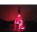Handmade Lighted Decorated Wine Bottle Pink Twilight     173420781569