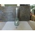 Decorative glass bottle long neck design Corazon 11.5"    273380976926