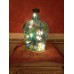 Lighted Crown Royal Bottle 447 Unique Sea Horse Stained Glass Look Handmade   183330041628