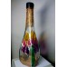 UKRAINE HOMEMADE DECOR BOTTLE. HADMADE STAINED GLASS   161804532192