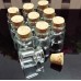 150 X Tiny Clear Glass Cork lid Glass Bottles Empty Vials 22x25 mm 4ml Bottles   222464861217
