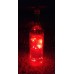 CAPTAIN MORGAN RUM GLASS LIQUOR BOTTLE CORK RED LED LIGHT TABLE NIGHT LAMP BAR   332736164723