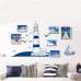 Nautical Boat Seagull Lighthouse Sea Ocean Art Wall Sticker Mural Home Decor S   311742515313