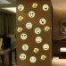 Room Decoration Emoji PVC Wall Stickers Smiley Face 3D Luminous Decal   262781069170