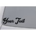 CUSTOM YOUR TEXT Vinyl Decal Sticker Car Window Bumper Personalized Lettering   351429256276