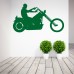 CHOPPER MOTORCYCLE HARLEY MOTORBIKE Vinyl wall art room sticker decal stencil   290953388365
