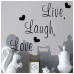 Live Laugh Love Wall Sticker Home Decor Art Saying Words Phrases Decals U6A1 190268774550  123221116878