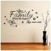 Family Where Life Begins Wall Sticker Room Mural DIY pvc Art Decal Home Decor TR 191466285244  283103251275