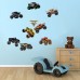 Monster Trucks Collection Wall Stickers Vinyl Decal Art Mural Boys Nursery Decor   202073737927